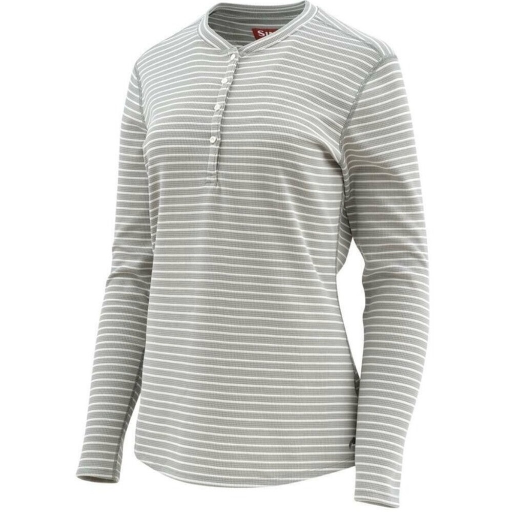SIMMS Drifter UPF Striped Henley Top